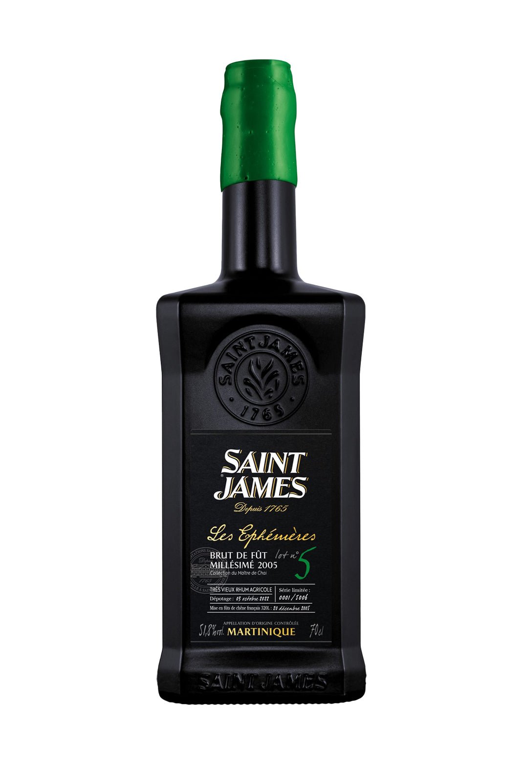 RHUM AGRICOLE 2005 St James 51.8% 700ml