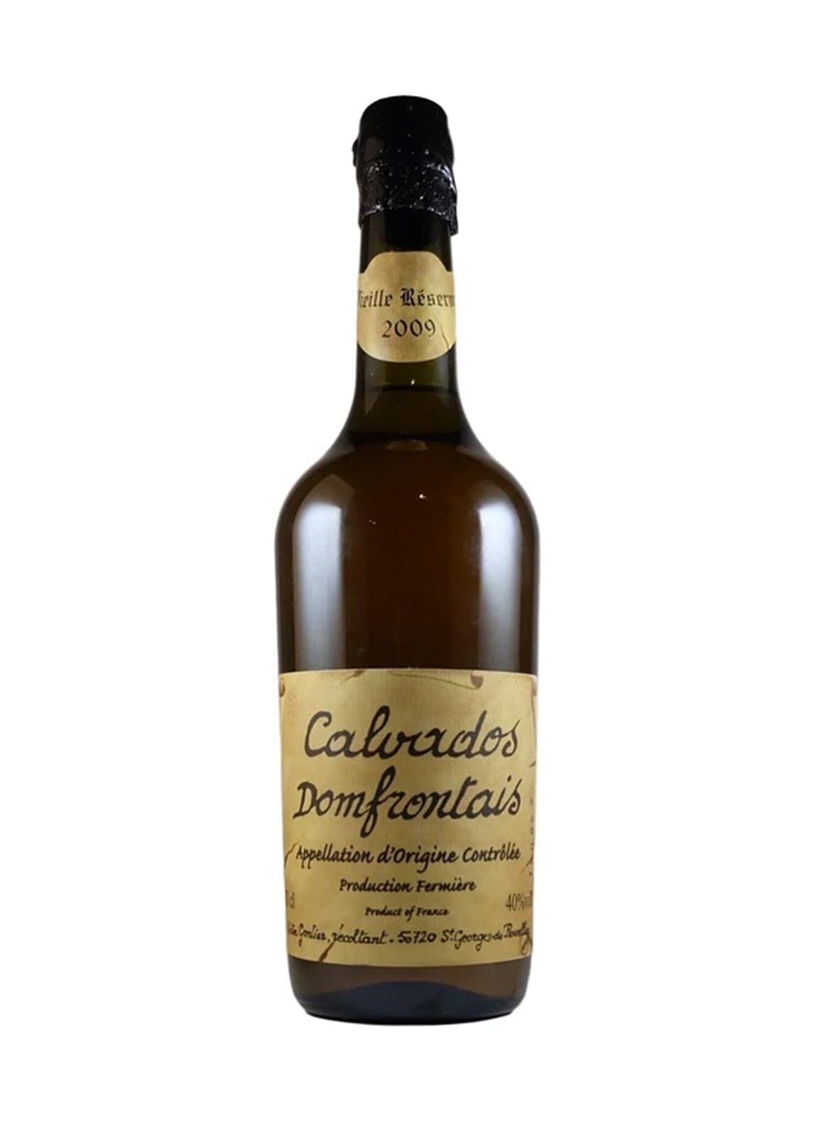 Victor Gontier Calvados 2009 Domfrontais 40% 700ml