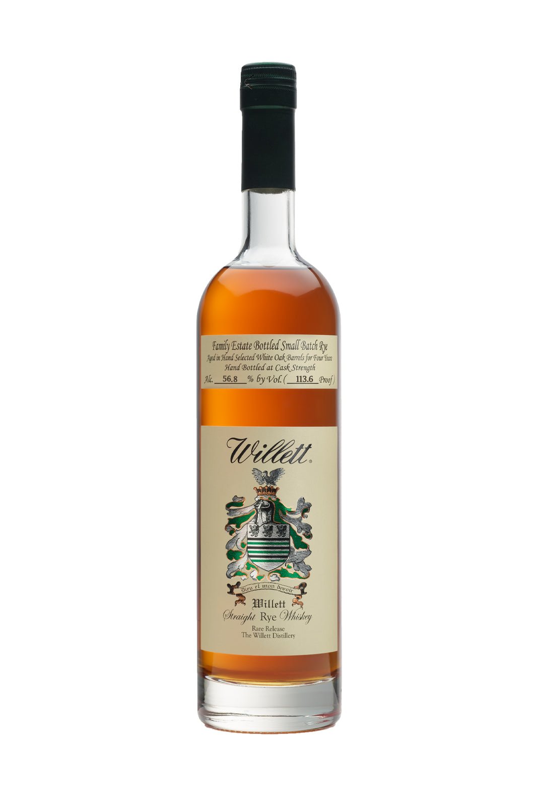 4YO WILLETT Rye Whiskey 55.9% 750ml