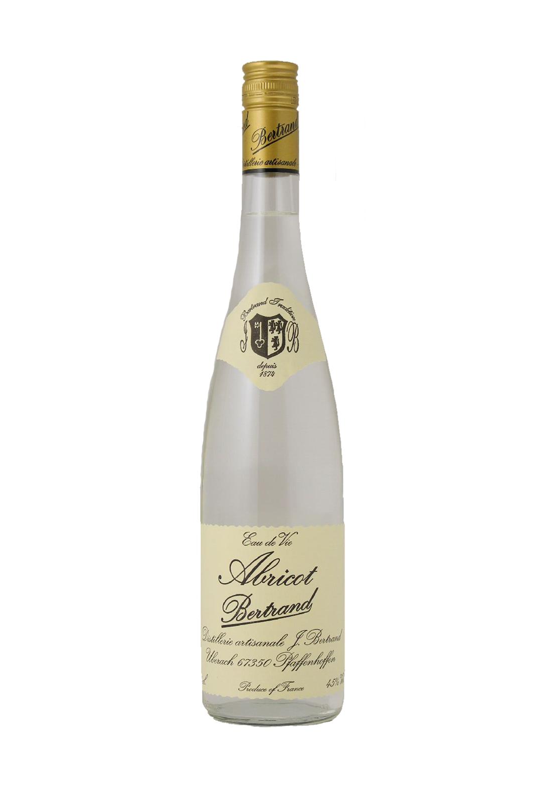 Bertrand Eau de Vie d'Abricot (Apricot spirit) 45% 700ml