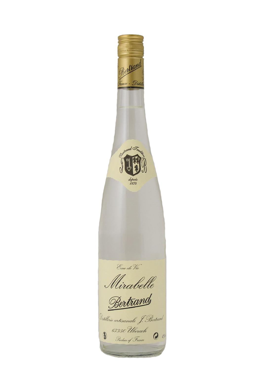 Bertrand Eau de Vie de Mirabelle (Small Yellow Plum spirit) 45%