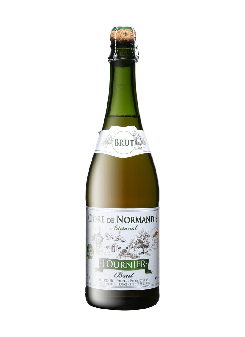 Fournier Brut Cidre de Normandie (dry apple cider) Artisanal 4.5% 750ml