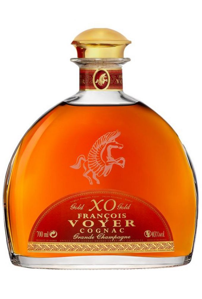 Francois Voyer Cognac XO 'Gold' 20-30yrs Grande Champagne Cognac 40% 700ml CARAFE