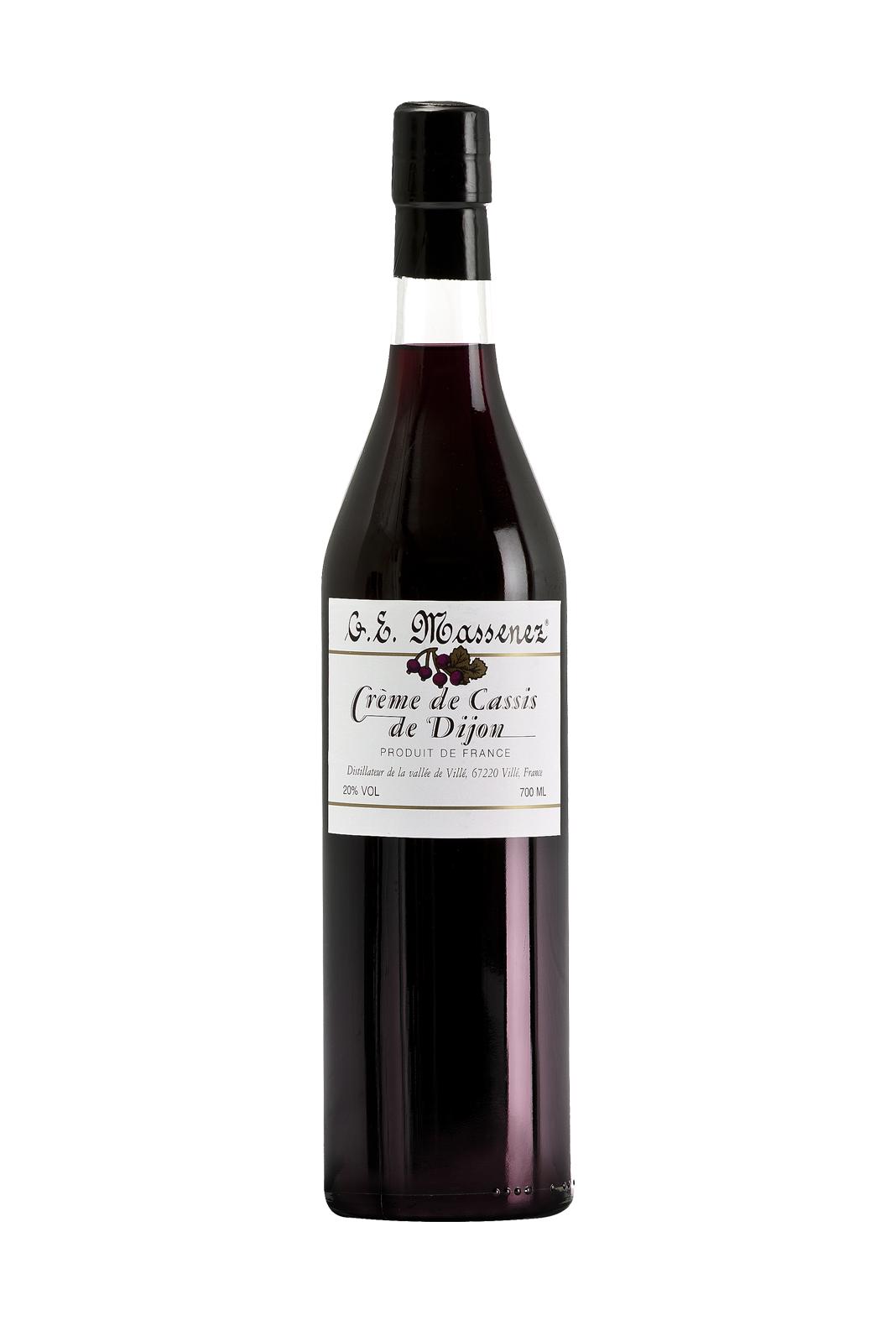 Massenez Creme de Cassis (Blackcurrant liqueur) 20% 700ml
