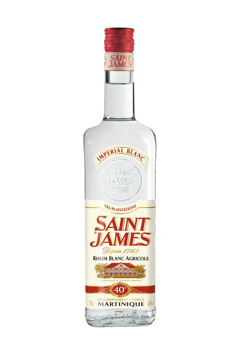 St James Rum Agricole Blanc (White) 40% 700ml
