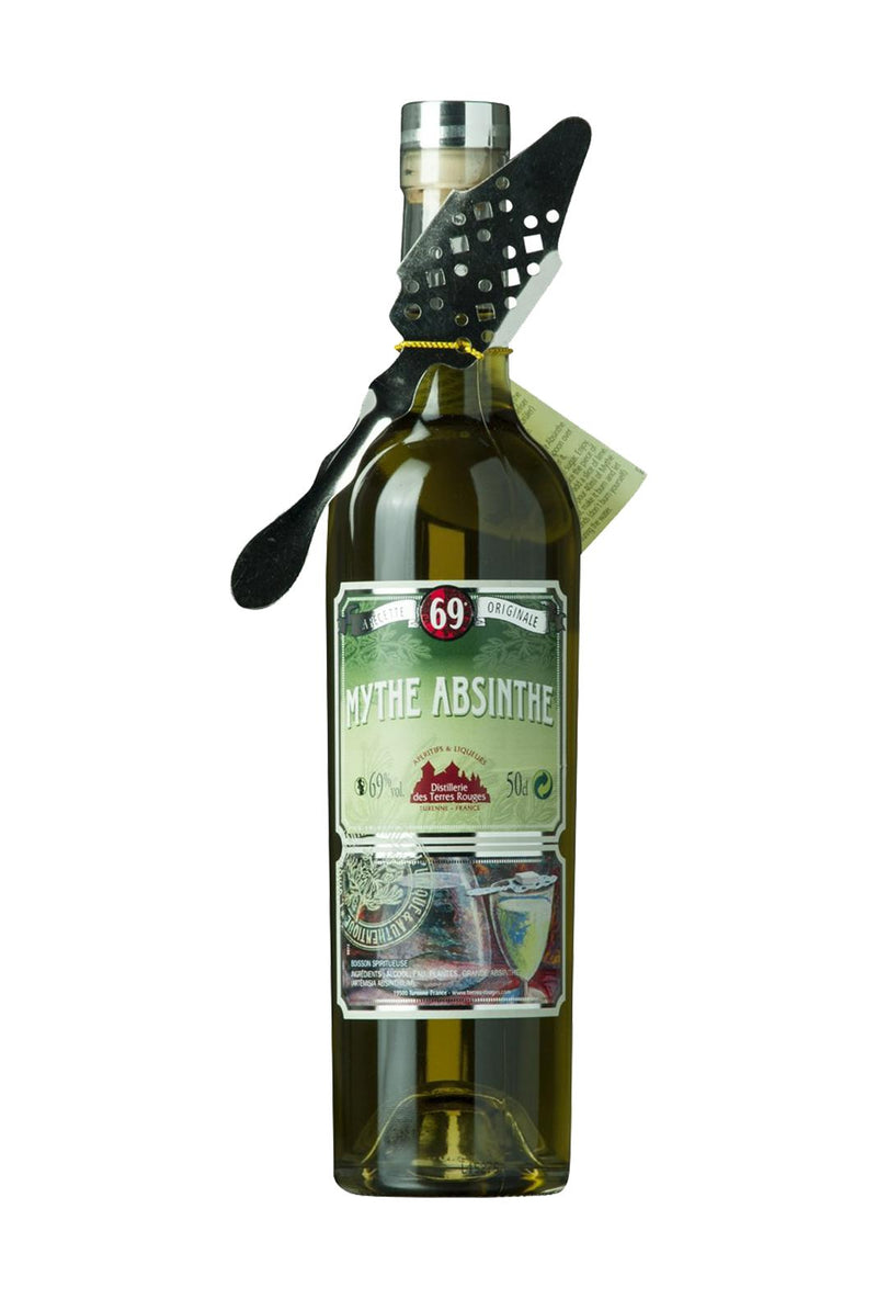 Vedrenne Elie-Arnaud Denoix Absinthe 'Mythe' Traditional Recipe 69% 750ml - With Spoon