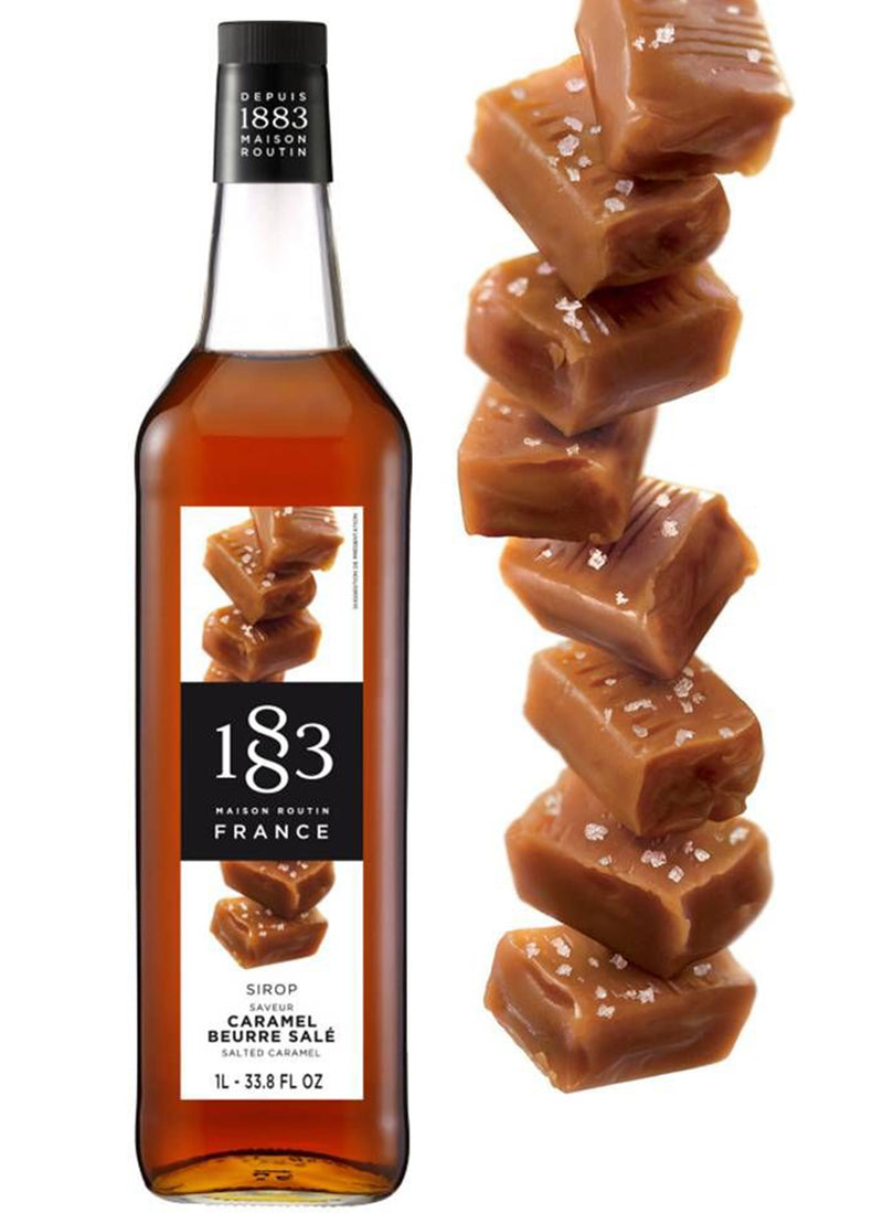 1883 Routin Salted Caramel Syrup 1 Litre