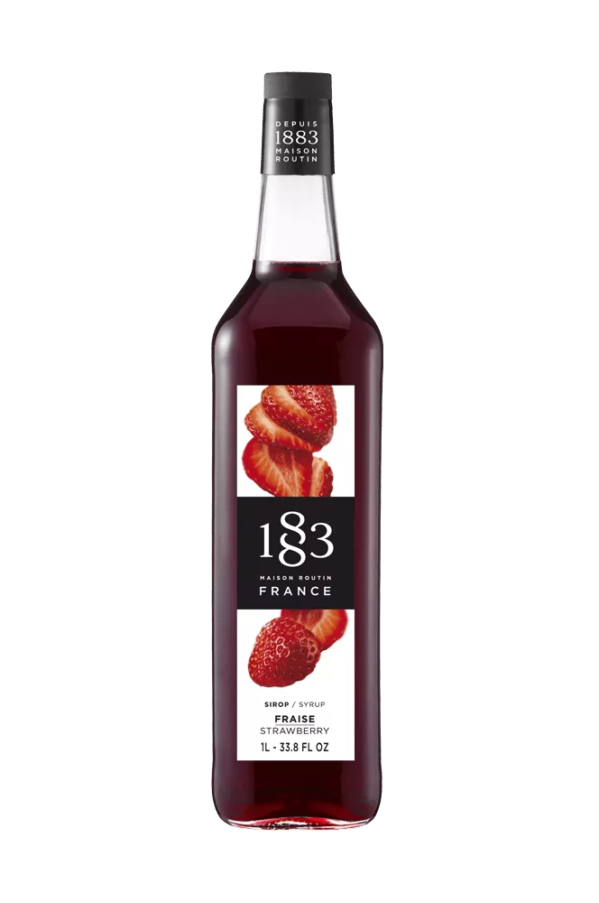 1883 Routin Strawberry Syrup 1 Litre