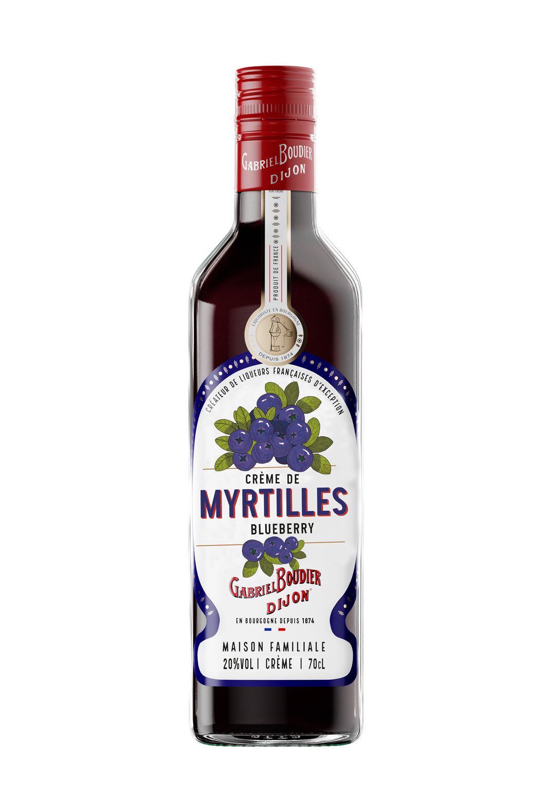Gabriel Boudier Myrtille Liqueur 20% 700ml