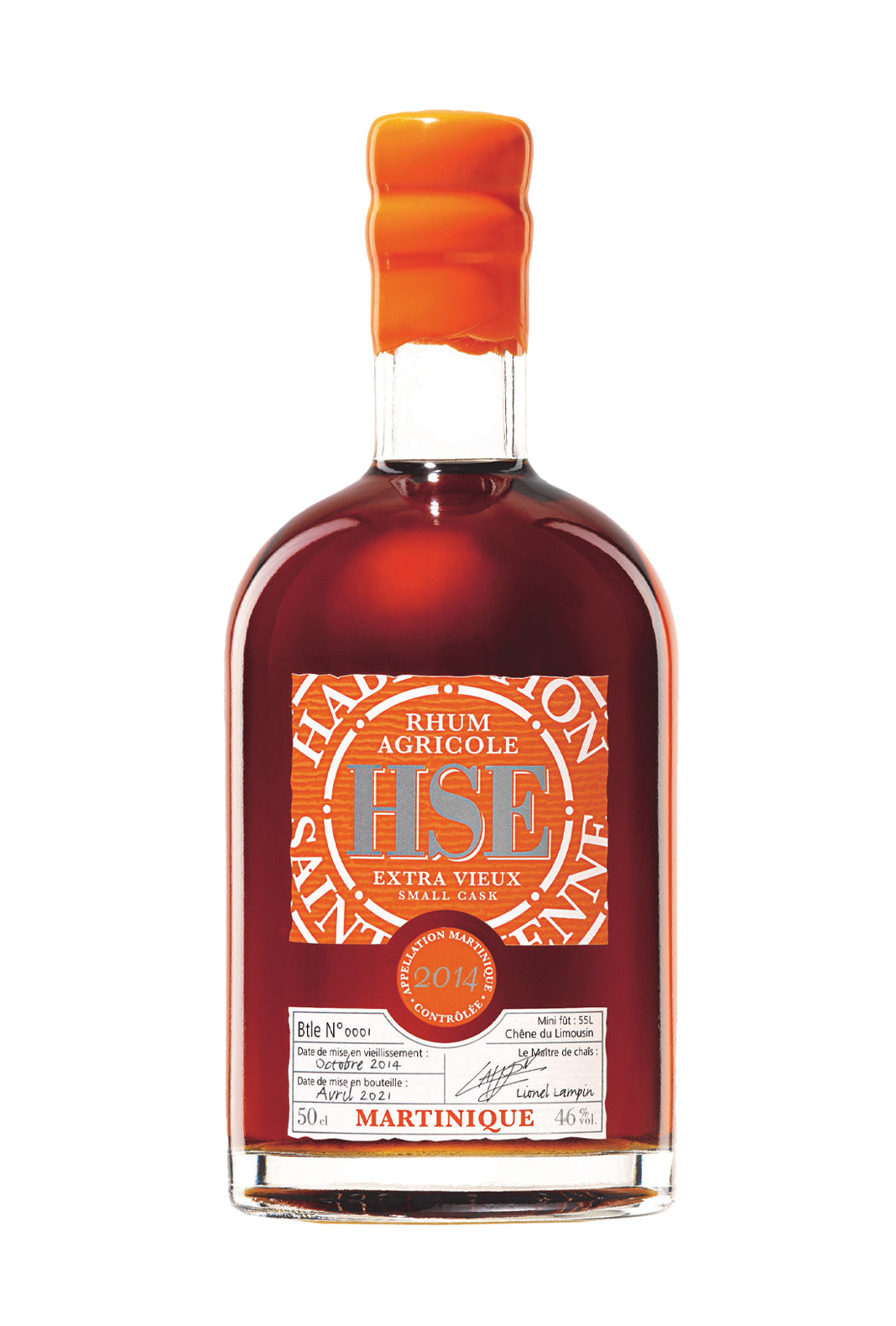 2016 Rum Agricole HSE Small Cask 46% 500ml