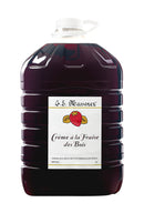 Massenez Liqueur Creme de Fraise des Bois (Wild Strawberry) 20% 5L