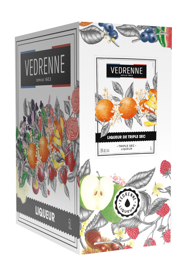 Vedrenne Liqueur Triple Sec (White Curacao) 35% 5000ml