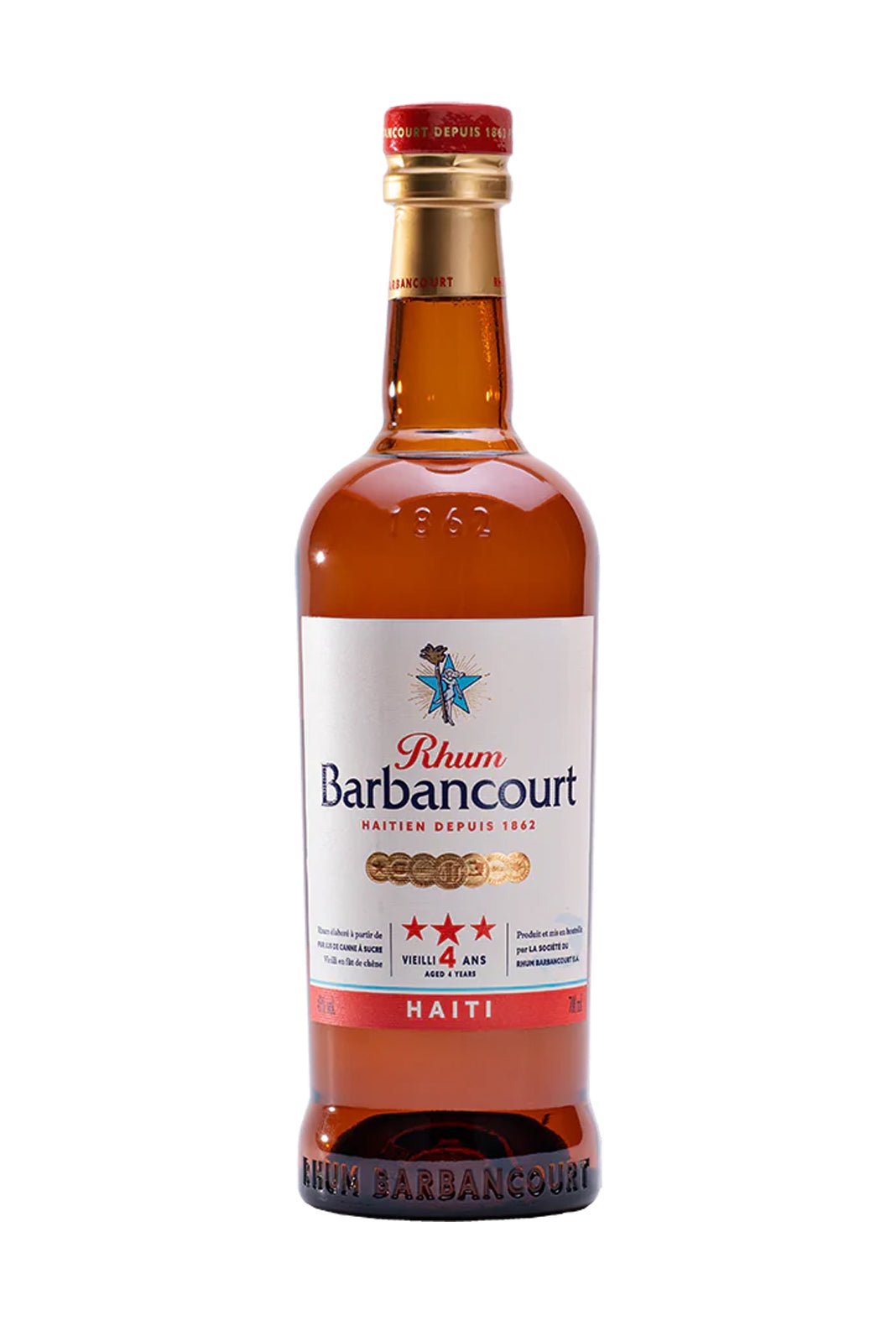 Barbancourt Rum (Agricole style) 4yrs Haiti 43% 700ml