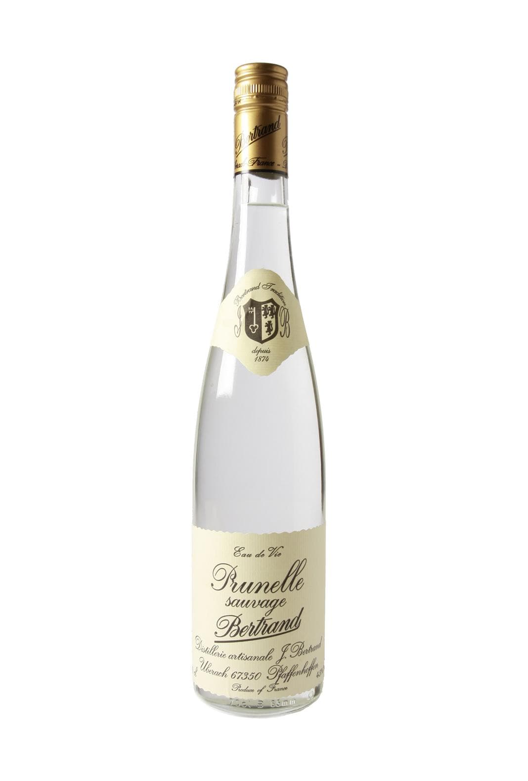 Bertrand EDV Prunelle Sauvage (Sloeberry) 45% 700ml