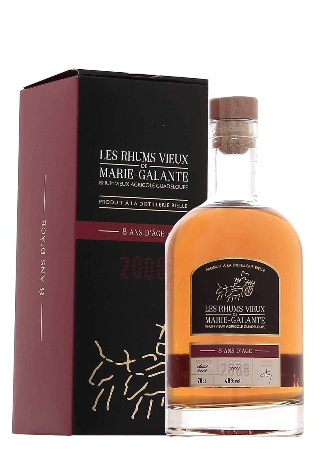 2008 Bielle Rhum Agricole 48% 700ml