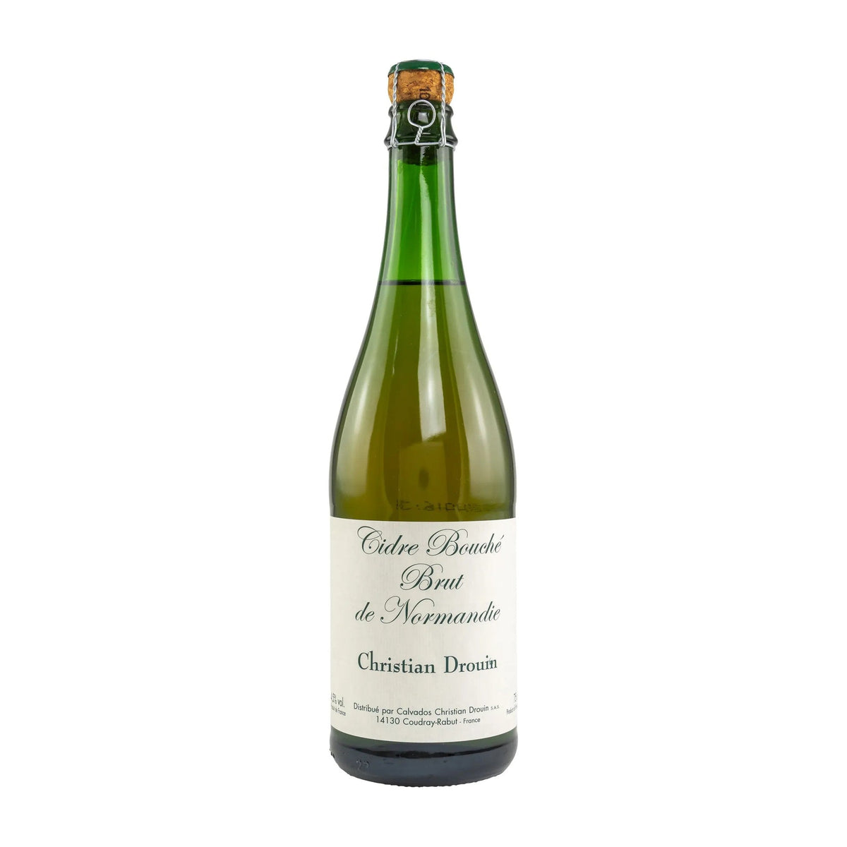 Christian Drouin Cidre Brut de Normandie (Dry Apple Cider) 4.5% 750ml