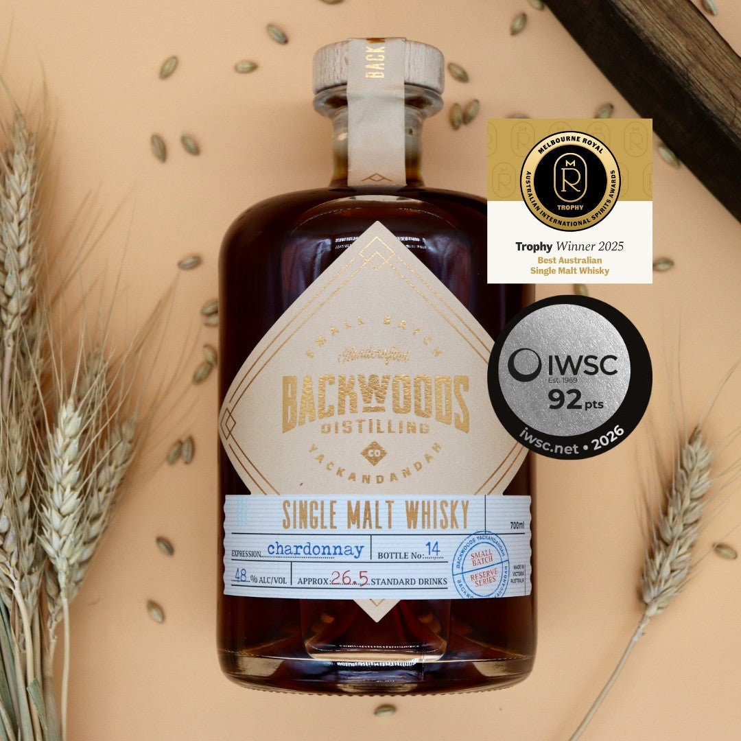 Backwoods Single Malt Whisky Chardonnay Cask 48% 700ml (Special Reserve Series)