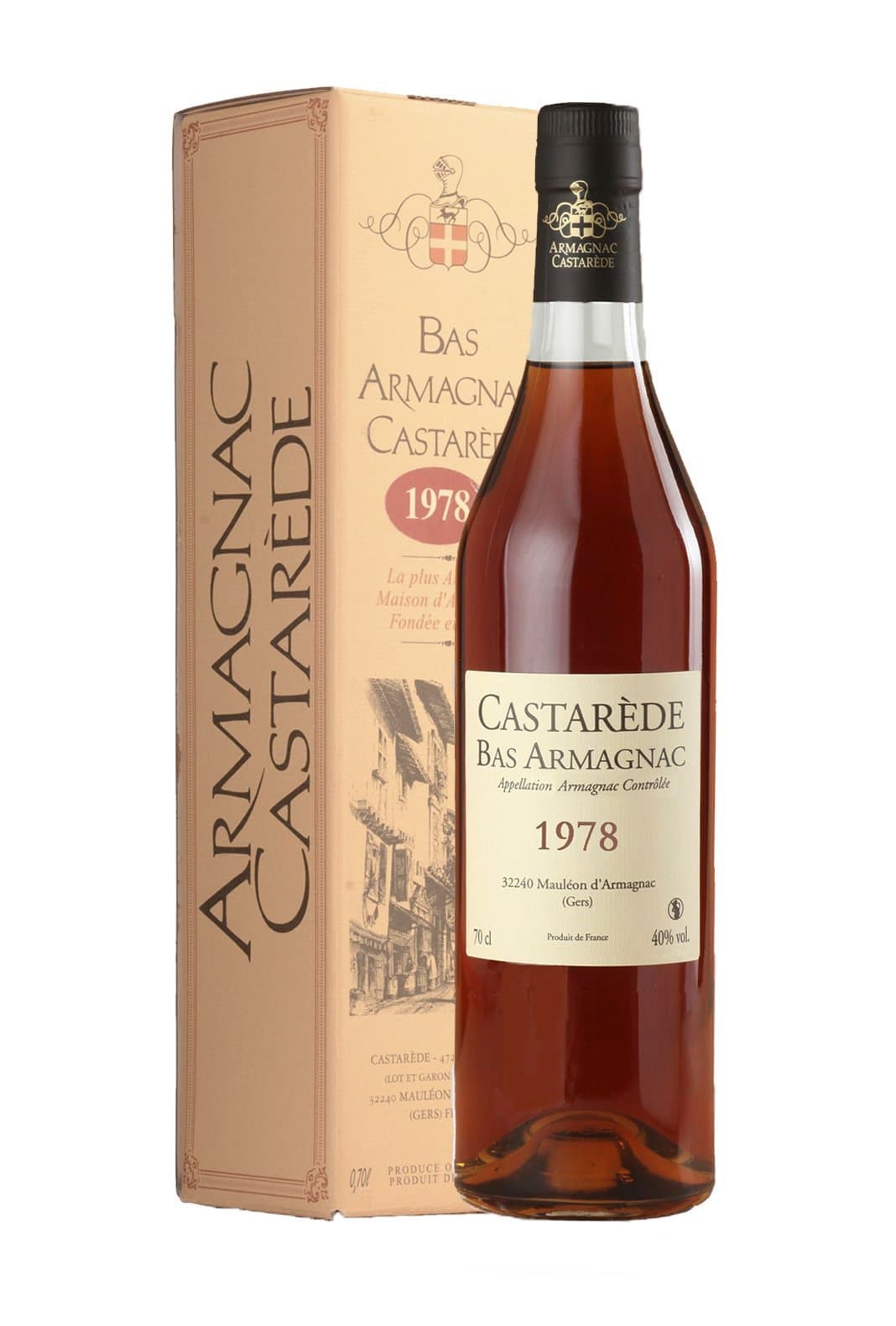 Castarede Armagnac - Grand Bas 1978 40% 700ml