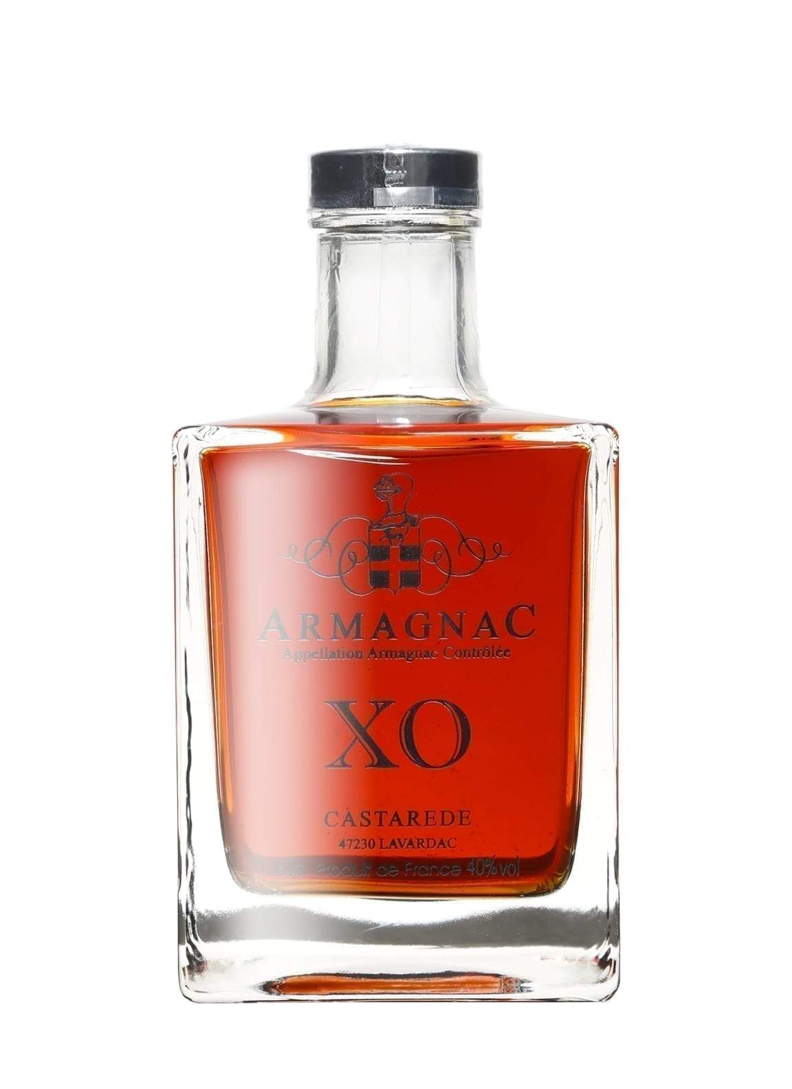Castarede Armagnac XO Qbic CARAFE 20yrs 40% 500ml