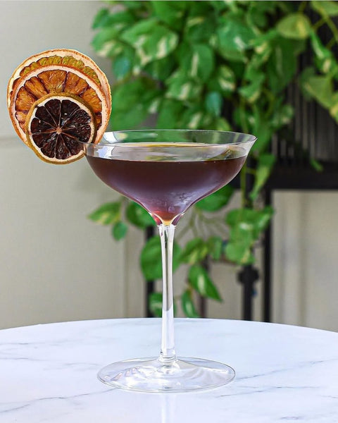Cold Brew Rum-Hattan