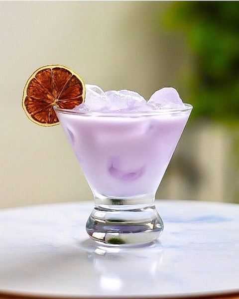 Creamy Purple Cocktail