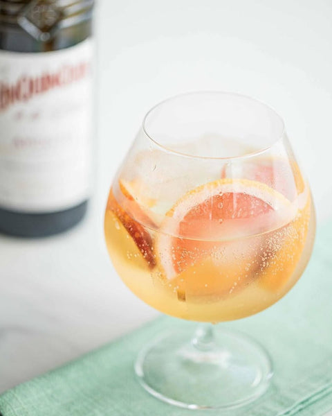Peach Grapefruit Aperitivo Spritz