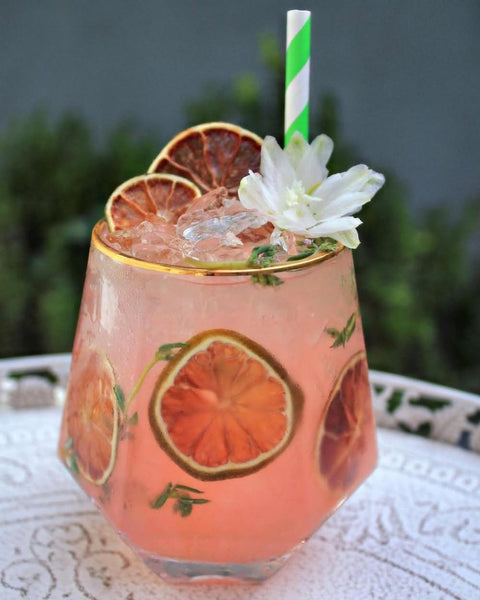 Peach & Thyme Fizz