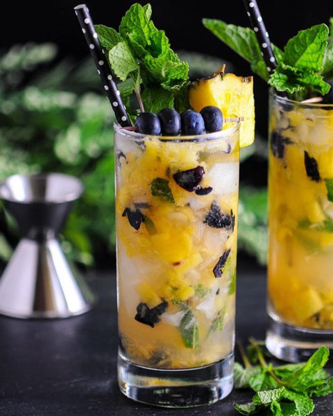 Pineapple Blueberry Mojito (Serves 2)