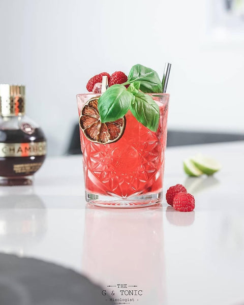 Raspberry Basil Smash
