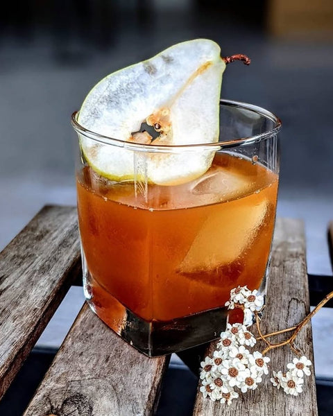Smoking Pear Fashioned