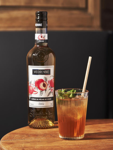 Peachy Whisky Soda