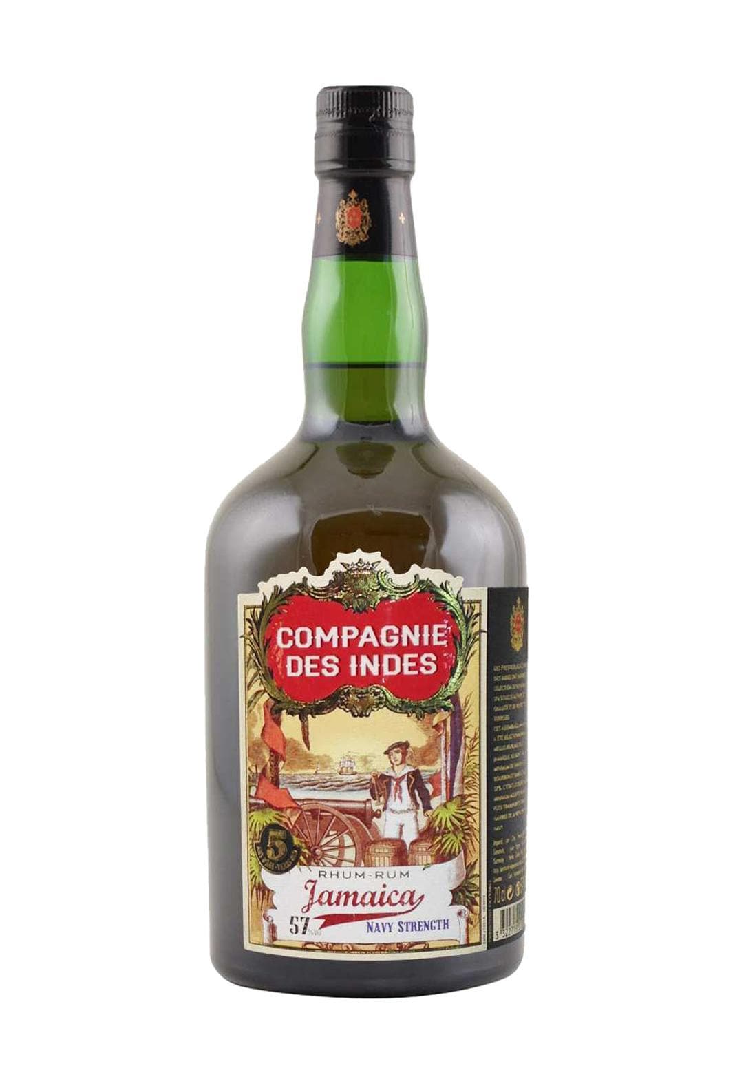 Compagnie des Indes Rum Jamaica NAVY 5yrs 57% 700ml