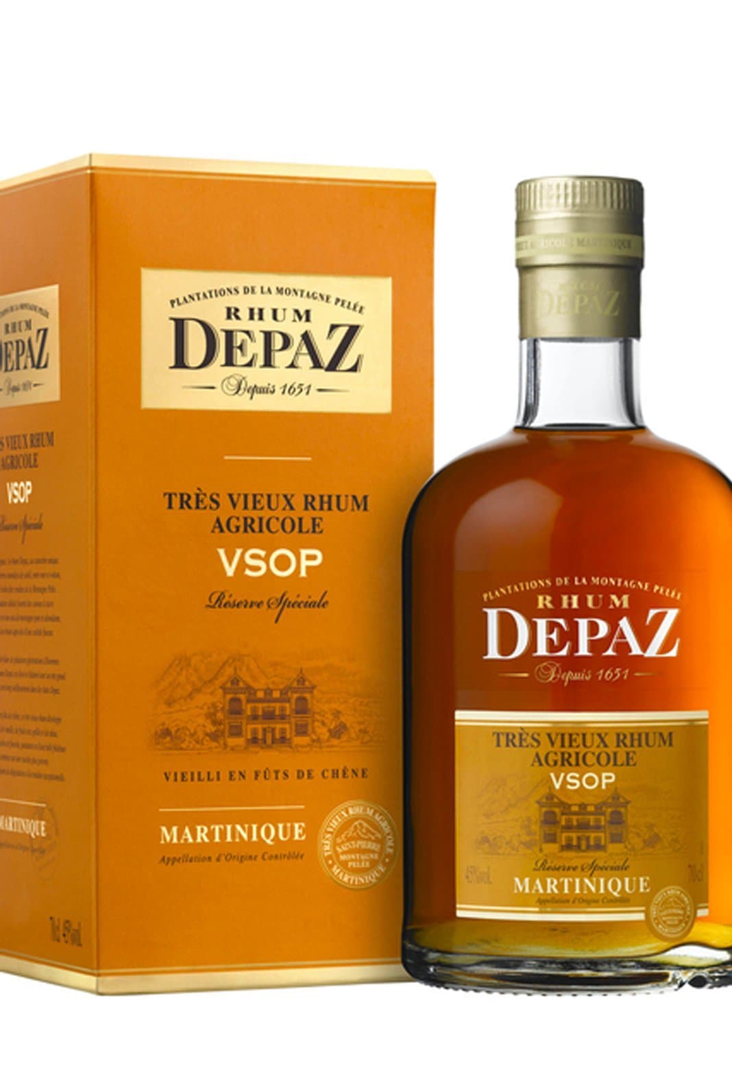 Depaz Rum Agricole VSOP 7yrs Martinique 45% 700ml