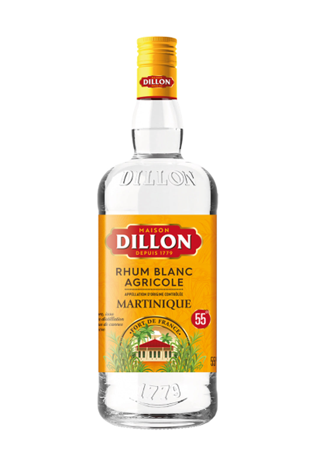 Dillon Rhum Agricole Blanc 55% 1L