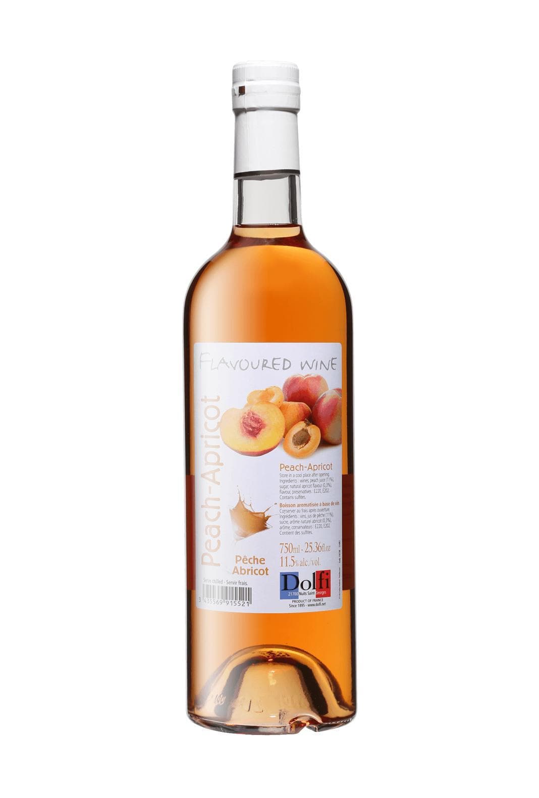 Dolfi Wine Peach-Apricot Flavour 11.5% 750ml