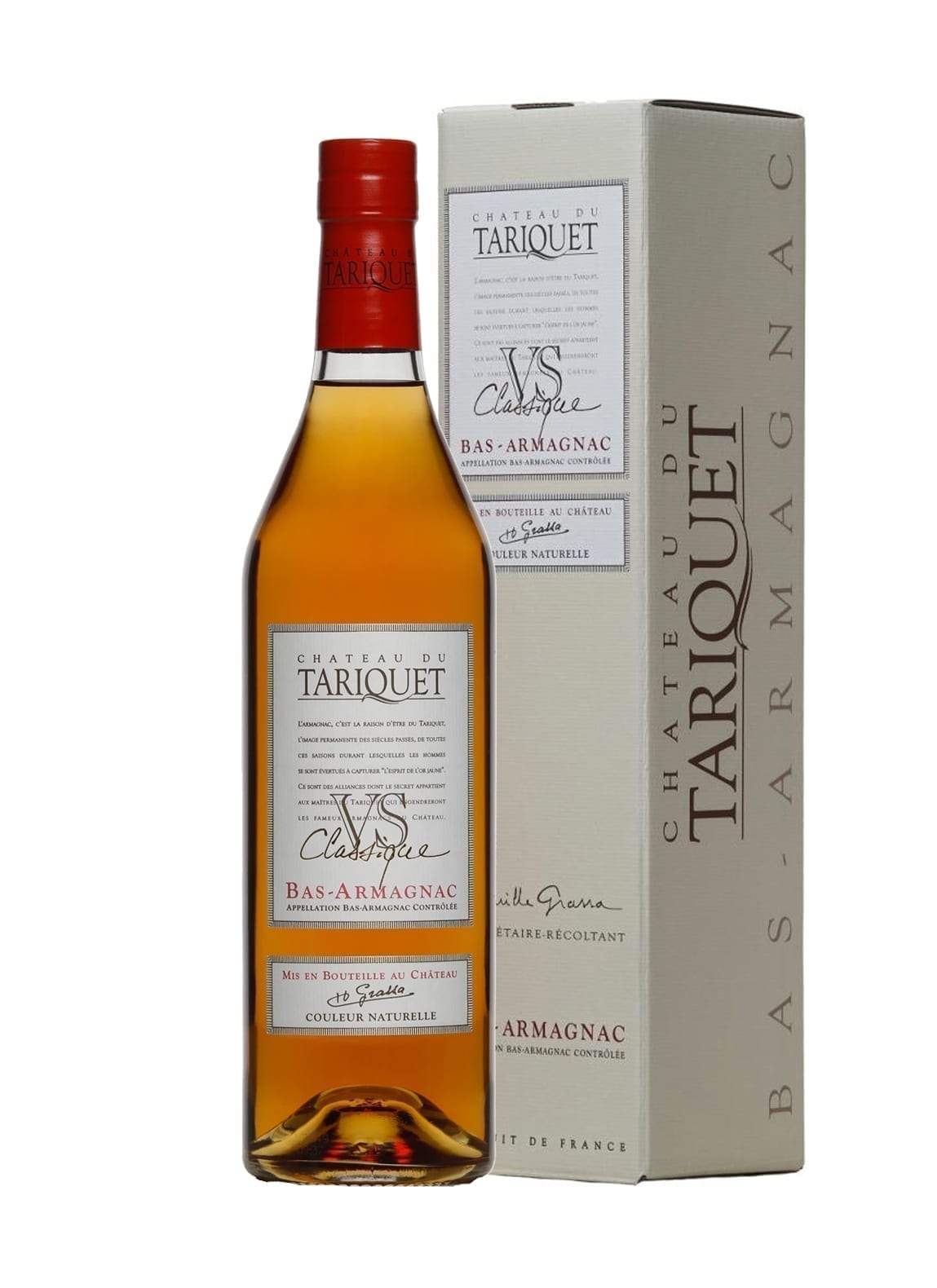 ChÌ¢teau du Tariquet Armagnac 5yrs Folle Blanche VS 45% 700ml