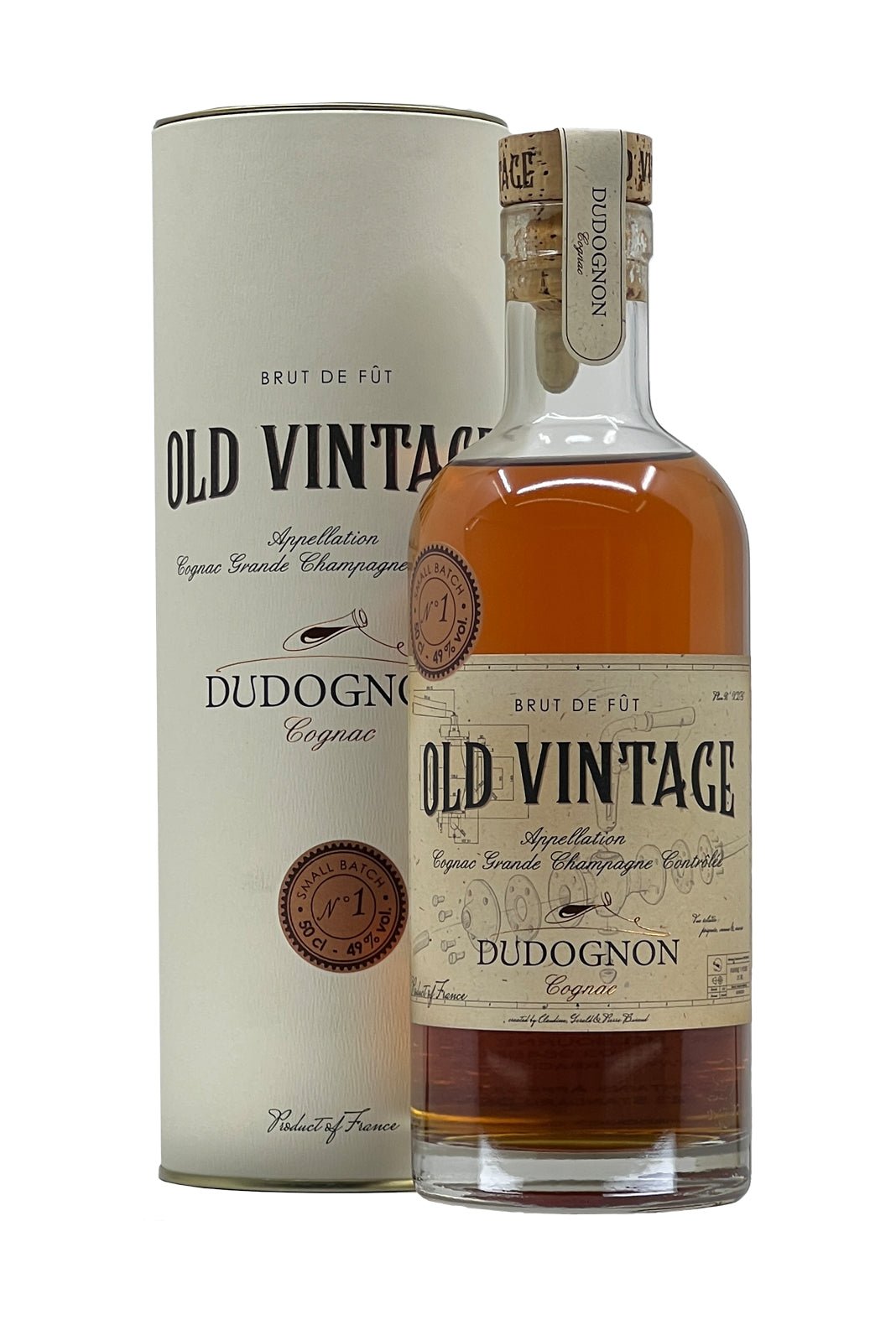 Dudognon Cognac Grande Champagne 49% 500ml