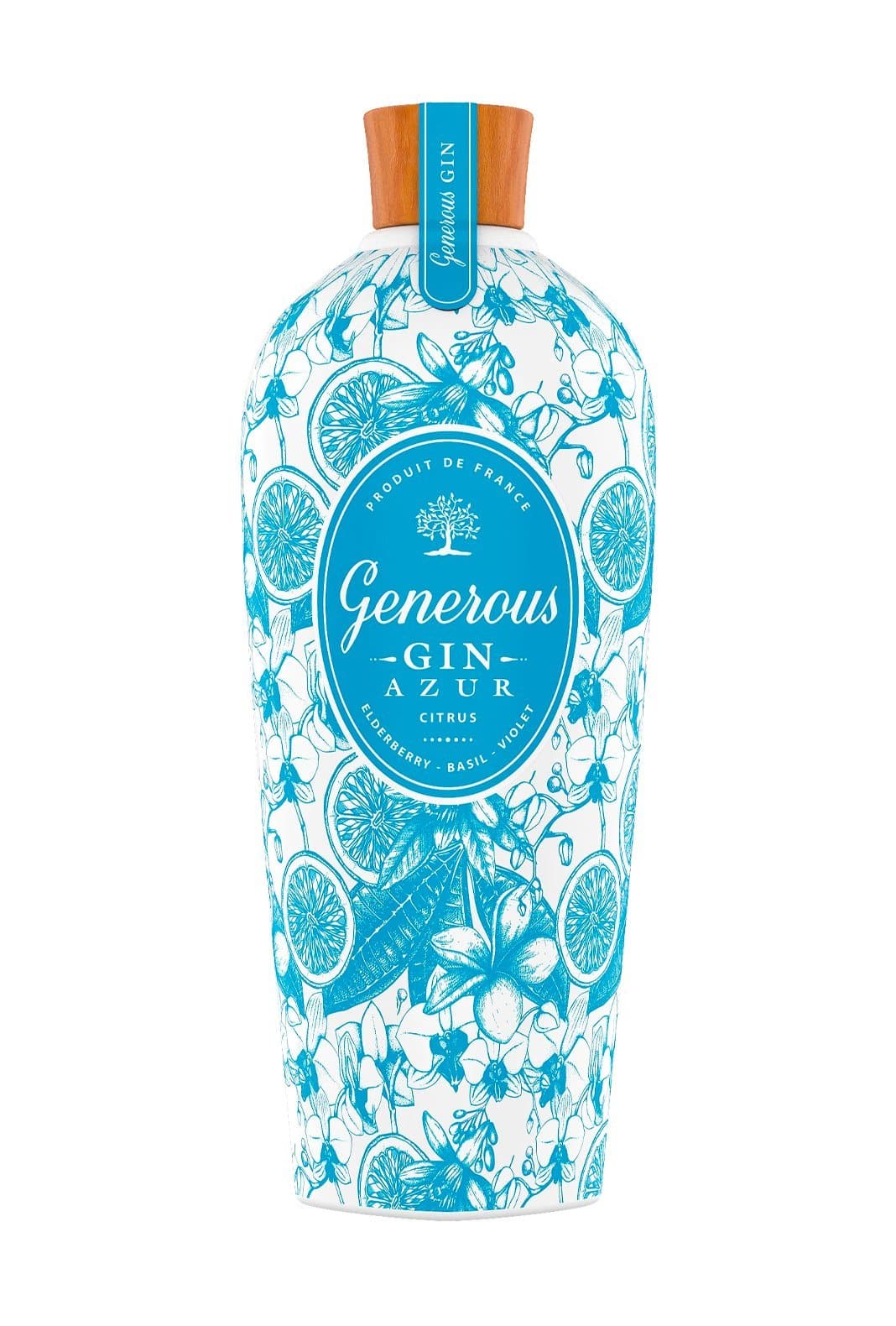 AZUR GENEROUS GIN Odevie 40% 700ml