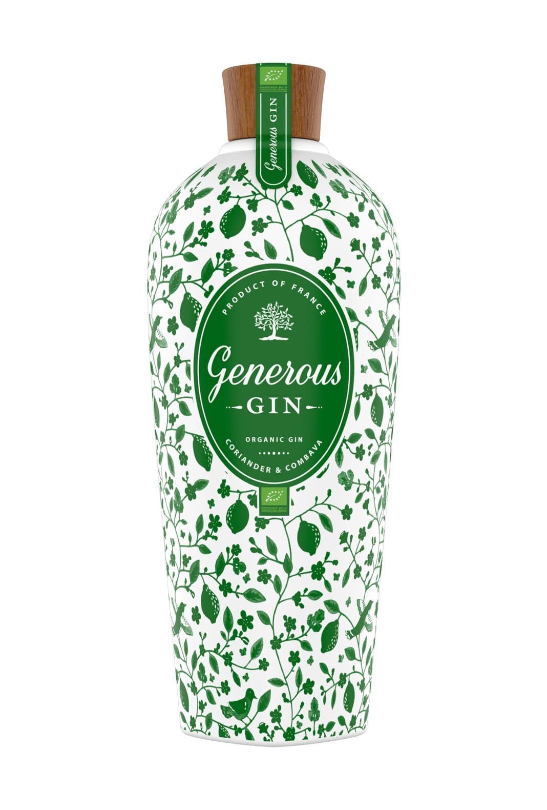 ORGANIC GENEROUS GIN Odevie 44% 700ml