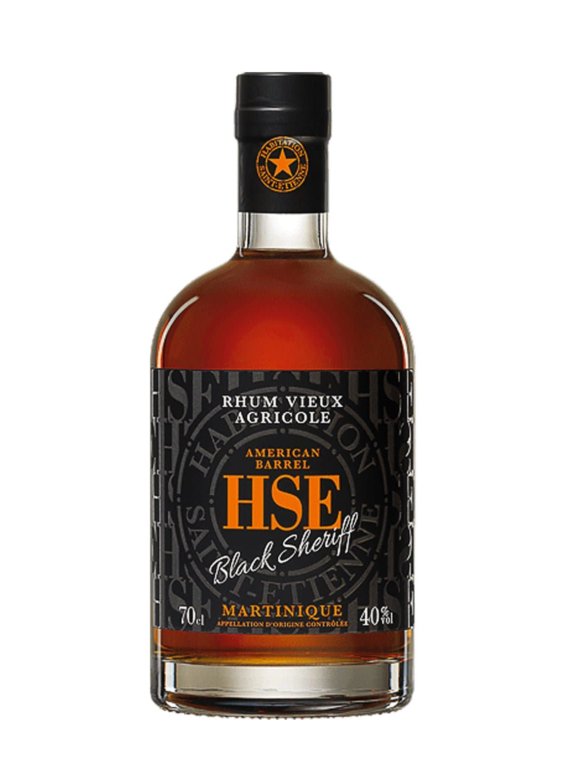 HSE Rum Agricole Vieux Black Sheriff 40% 700ml