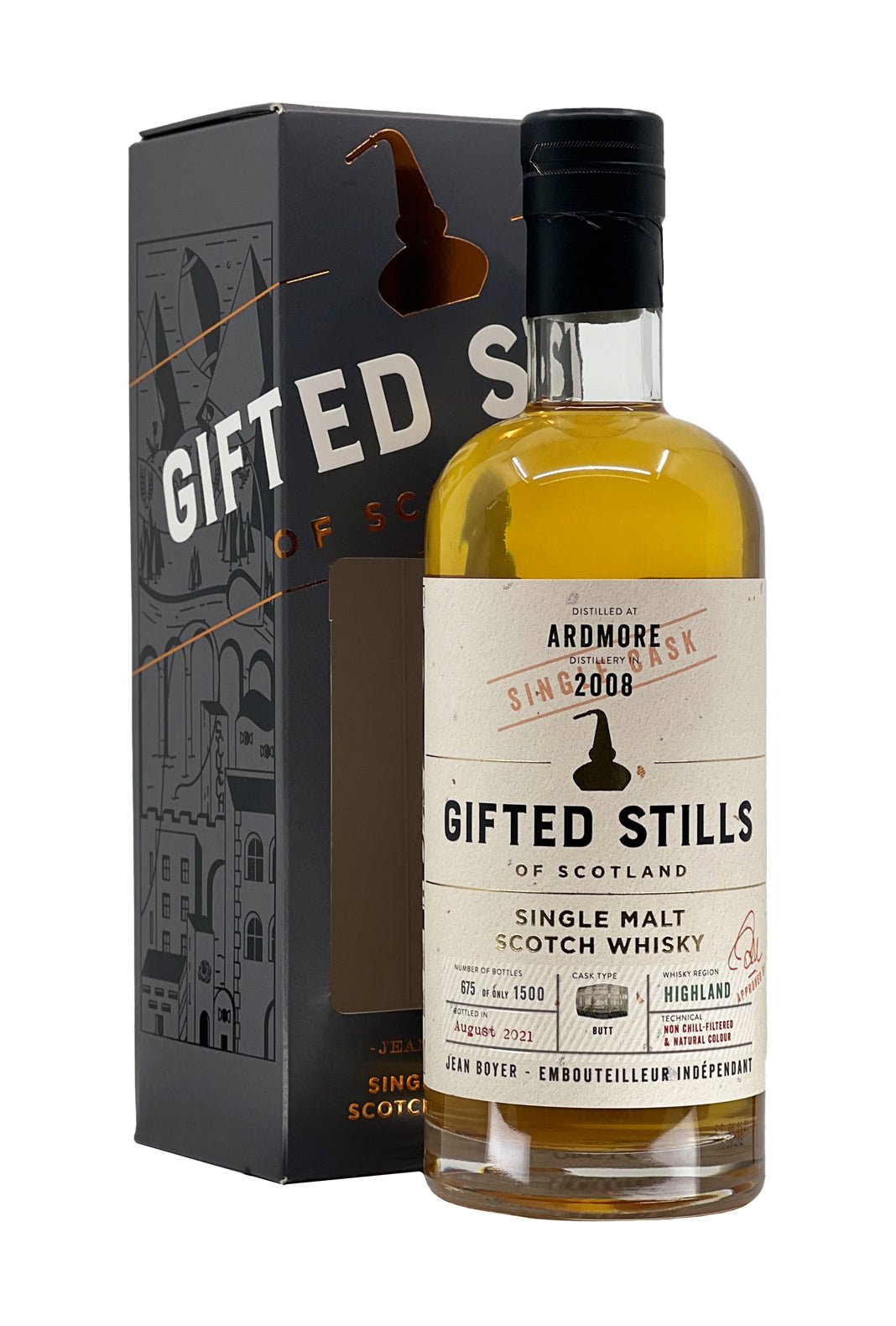 ARDMORE 2008 Scotch J Boyer 43% 700ml