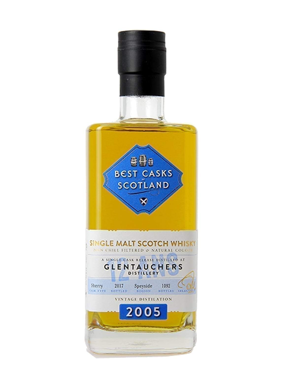 GLENTAUCHERS 2005 Whisky Boyer 43% 700ml