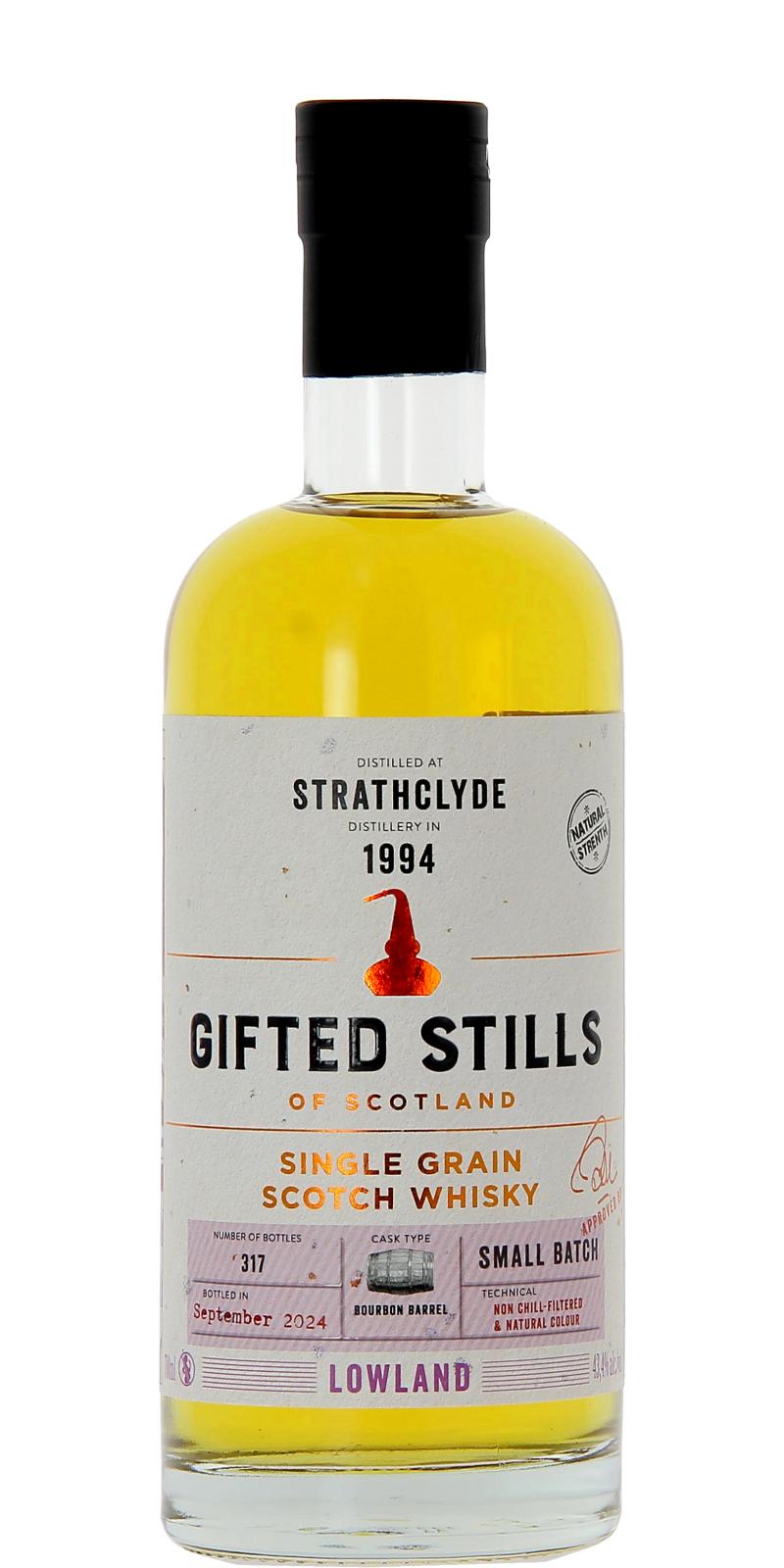 STRATHCLYDE 1994/2024 Gifted Stills 43.4% 700ml