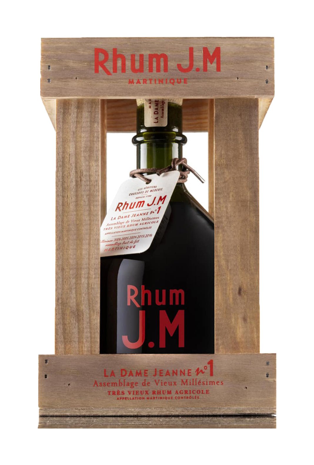 JM Rum  Agricole dame jeanne 48.3% 700ml