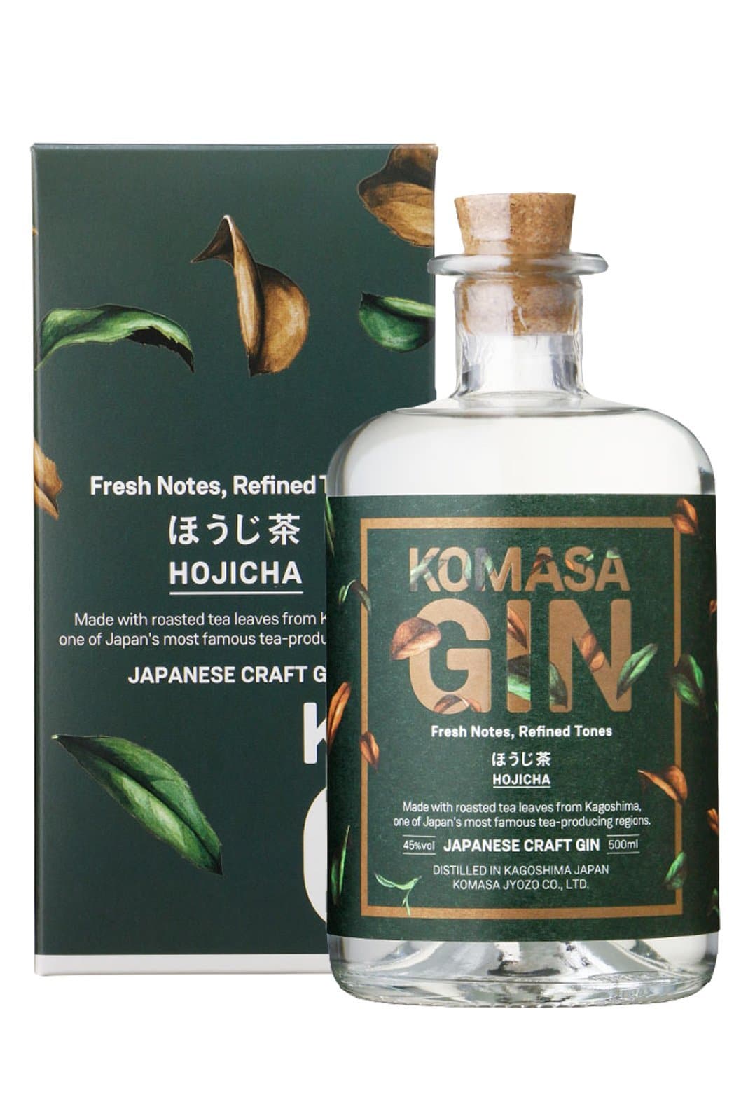 Gin Komasa Hojicha Japanese 40% 500ml