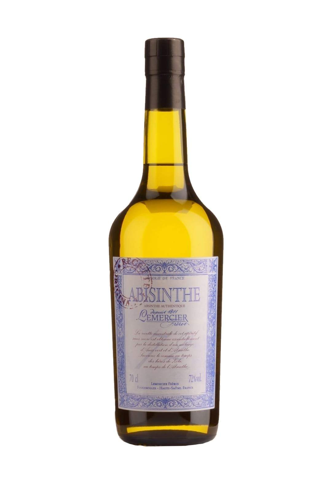 Absinthe Lemercier 72% 700ml (BLUE LABEL)