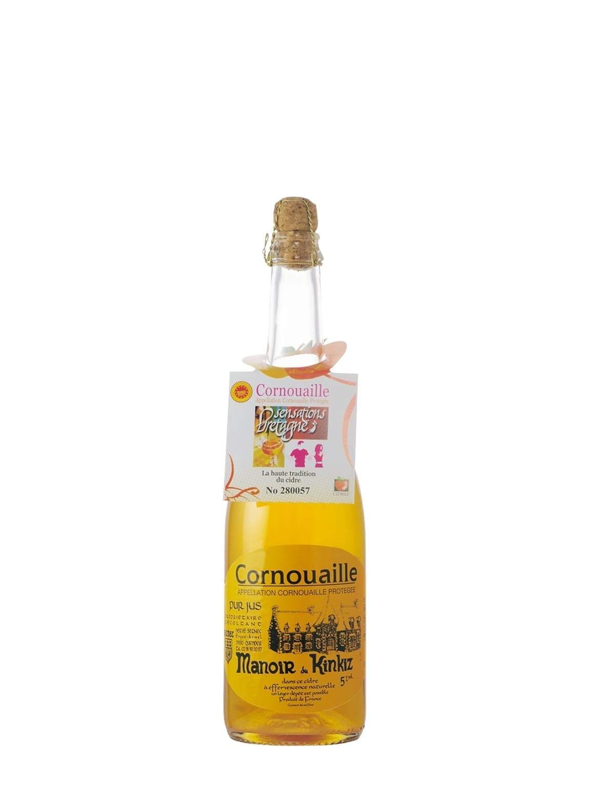 Kinkiz Cidre Cornouaille Brittany 5% 375ml