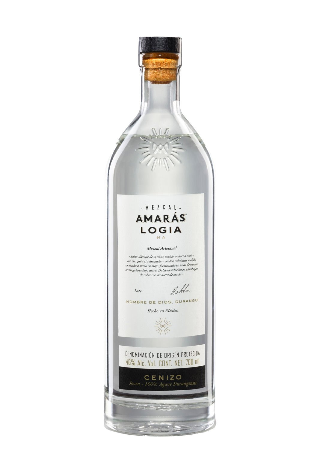 Amores Mezcal LOGIA Cenizo 700ml 43%