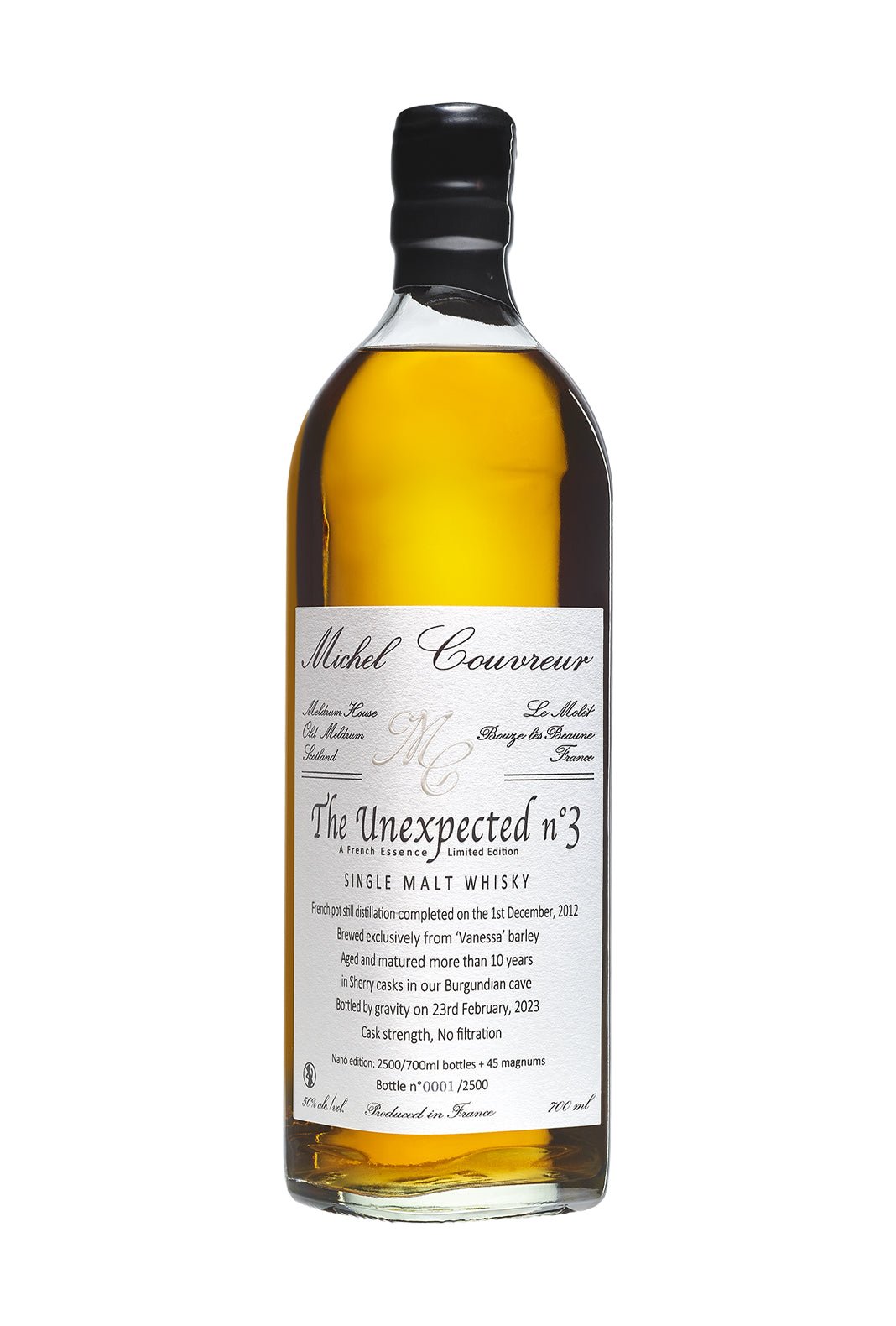Michel Couvreur Whisky Unexpected Edition III Single Malt 50% 700ml