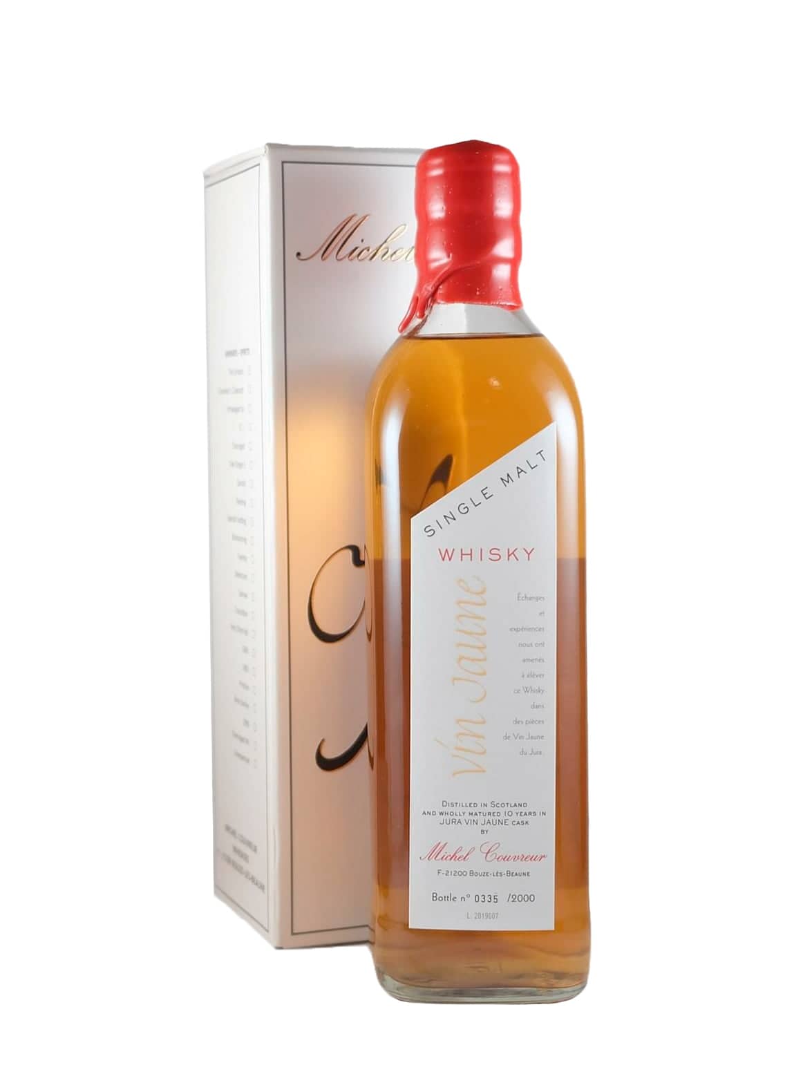 Couvreur Whisky Vin Jaune cask 9 year old 48% 500ml